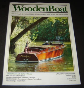 Wooden Boat Magazine January/Feb 1998 Issue Number 140 Owners Builders Designers - Imagen 1 de 1