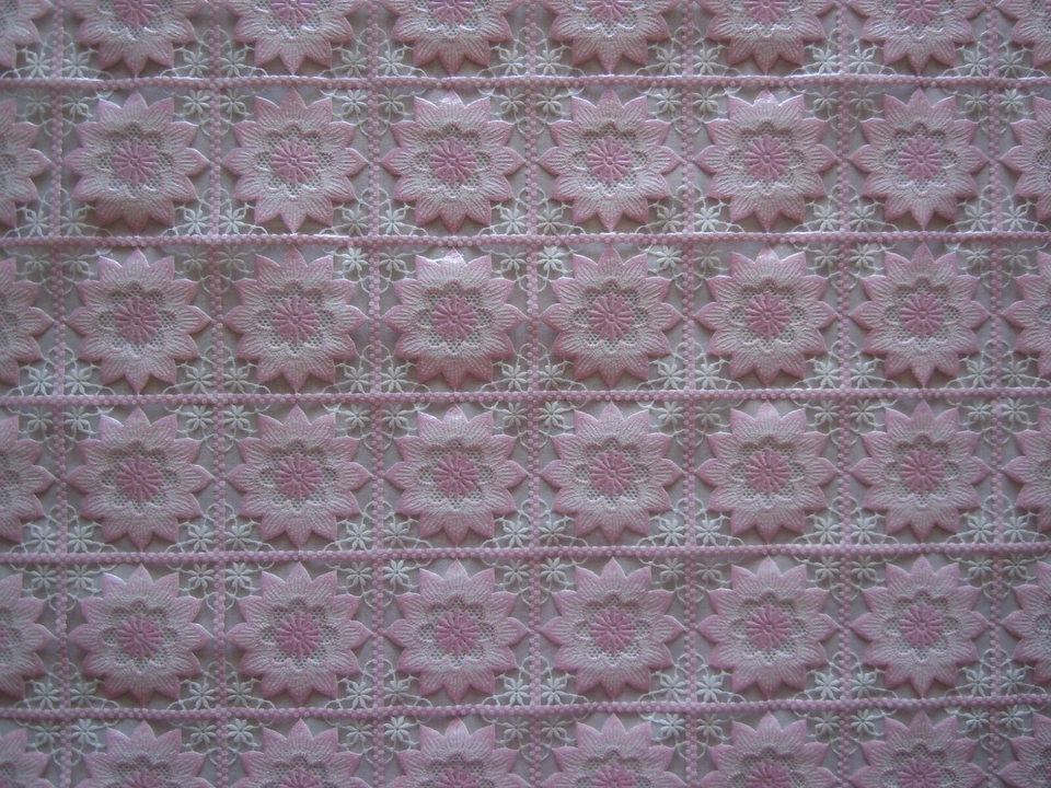 Wachstuch abwaschbare Tischdecke Meterware Eckig Spitzen 7803-3 - Bild 1 von 1