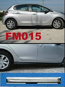 MINIGONNE PER PEUGEOT 208  IN ABS NERO   FM015-SI M015-1mn SCONTO 30% - Foto 1 di 1