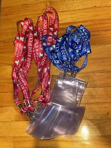 LOT of 100 2020 Ryder Cup Golf Lanyards Red/Blue -Whistling Straits - Picture 1 of 6