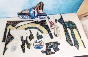 Lot of Bally Playfield Fathom Williams Pinball Used Plastic Extra Parts 1981 - Picture 1 of 7
