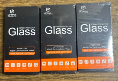 MP-MALL 3 Pack Clear Tempered Glass Screen Protector for LG Stylo 7 LOT OF 3 - Image 1 of 2