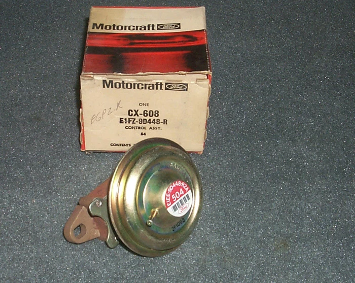 NOS EGR Valve 1981 1982 1983 1984-1986 Ford Escort/Mercury Lynx/1.6L/98 Engine - Image 1 of 1