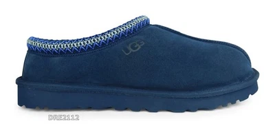 UGG Tasman Deep Ocean Suede Fur Slippers Mens Size 12 -NIB- - Image 1 of 4