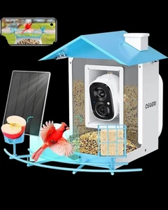 Alimentador de aves con cámara inteligente AI Identificar captura automática Detección de movimiento de aves - Imagen 1 de 8