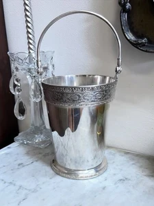 1920’s Bernard Rices Sons Inc. Apollo EPNS Silver Plated Ice Bucket W/handle - Picture 1 of 10