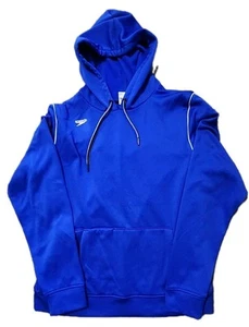 Vintage Speedo Hoodie Pullover Mens Large Blue - Picture 1 of 4