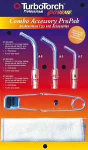 Accesorio combinado de puntas de antorcha Turbotorch 0386 0577 Pro Pak 3 piezas - Imagen 1 de 1