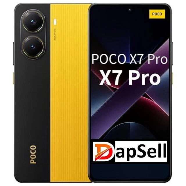 Xiaomi POCO X7 Pro 5G Dual SIM 12GB RAM 512GB - Yellow EU
