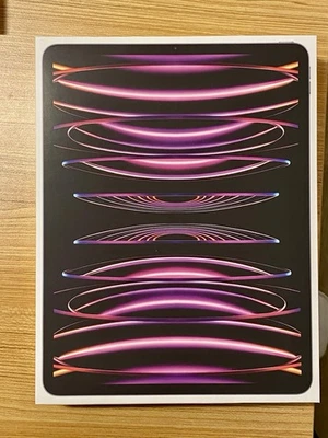 Apple iPad Pro 2022, 6. Gen, 128GB, Wi - Fi, 12.9 Zoll - Space Grau, wie neu - Bild 1 von 4