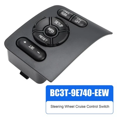 Steering Wheel Cruise Control Switch BC3T-9E740-EEW for Ford 2011-2016 H0 - Image 1 of 4
