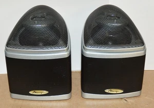 Mirage Nanosat Nano Sat5PB-1 Satellite Speakers Pair W/ Brackets - Picture 1 of 7