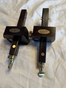 2 IGAGING EBONY MARKING AND MORTISE GAUGES - Picture 1 of 7