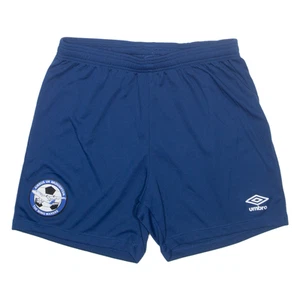 UMBRO Airbus Broughton FC Mens Sports Shorts Blue S W27 - Picture 1 of 6