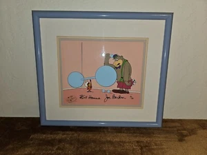 Hanna Barbera Signed Limited Production Seri Cel "The Great Grape Ape" 85/300 - Picture 1 of 3