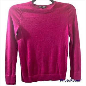 Banana Republic Merino Wool Sweater Maroon/Cranberry/Wine size M  - Picture 1 of 10