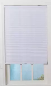White Cordless Light Filtering Cellular Shades 30" x 64" can be cut by 6" - Picture 1 of 2