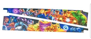 Official Stern Avengers Pinball Art Blades Part 502-7085-R2 - Picture 1 of 1