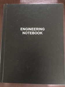 Engineering Notebook: 240 Numbered Pages Grid Format, Math Space Science Tech - Picture 1 of 6