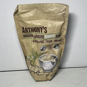 1 LB Organic Ground Ginger Root Baking/Dessert GlutenFree,Non GMO, Exp. 05/2025 - Picture 1 of 5
