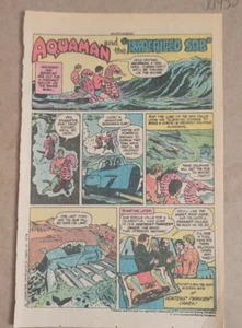 Hostess Twinkies Ad Aquaman in Imperiled Sub 1978 (J452 - Picture 1 of 1