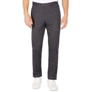 MICHAEL KORS MODERN FIT PLAID DRESS PANTS 36 X 34 Color Navy NEW W TAG - Picture 1 of 1