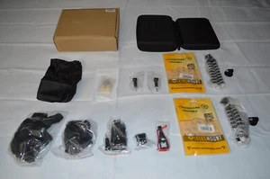 21 PIECE CAMERA GOPRO HERO ACCESSORIE KIT ACTION CAMERA SPORT KIT AND CARRY CASE - Picture 1 of 20