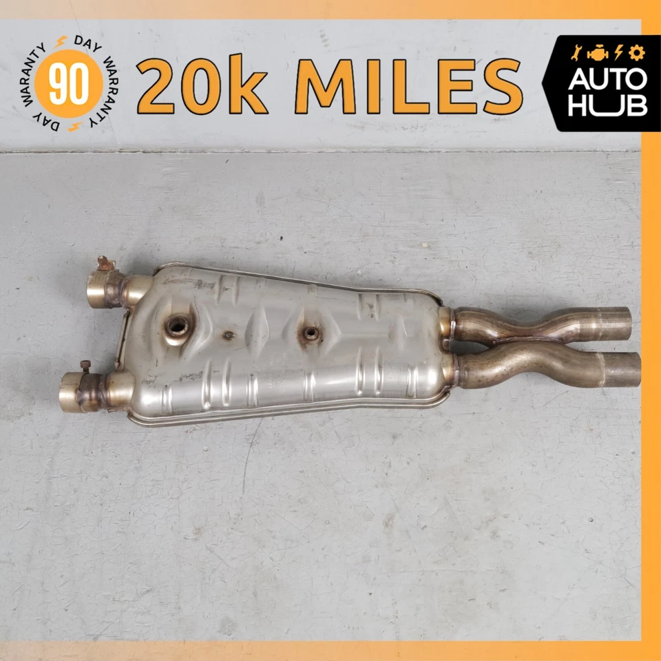 02-07 Maserati M138 Coupe 4200 Exhaust Mid Pipe Center Resonator Silencer OEM - Image 1 of 4