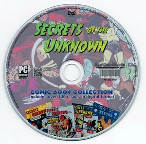 Secrets of the Unknown (Alan Class) The Comic Book Collection on DVD - Picture 1 of 4
