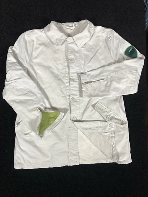 WESC jacket canvas large white / off ish chore We Are The Superlative Conspiracy - Image 1 of 4