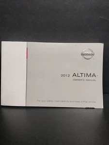 2012 12 NISSAN ALTIMA OWNER'S MANUAL BOOK SET GOOD CONDITION FAST SHIPPING - Imagen 1 de 6