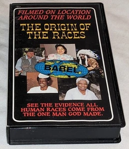 Creation Research ORIGIN OF THE RACES creationism vs. evolution VHS 1993 - Picture 1 of 6