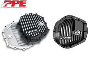 PPE Heavy Duty Brushed Front & Rear Differential Cover For 11-19 GM 6.6L Duramax - Picture 1 of 5