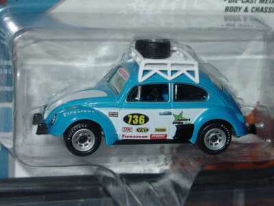 Johnny Lightning 1970 VW VOLKSWAGEN OFF ROAD BEETLE -Blue, MIJO EXCLUSIVE 1/2400 - Image 1 of 4