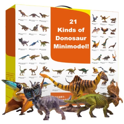PNSO 48Pc Mini Dinosaur Model Tyrannosaurus Triceratops Collectio Toy Gift - Image 1 of 4