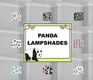 Panda Lámparas Niños Dormitorio Lightshade Pandabear 20CMX18.5CM - Imagen 1 de 9