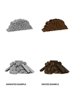PILAS DE MADERA Wizkids cortes profundos miniaturas WZK73868 D&D - Imagen 1 de 4