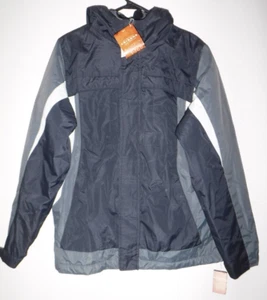 Arizona NWT Large (14/16) black Active Jacket Wind & Water Repellent - Picture 1 of 12