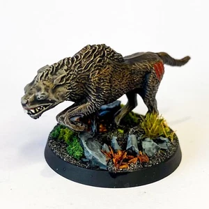 Wild Warg no 4 - high detail painted LOTR GW, Lord of the Rings - Picture 1 of 2