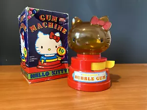 Hello Kitty Senrio Bubble Gum Machine Toy with Box Very Rare Vintage 1976 - Picture 1 of 5