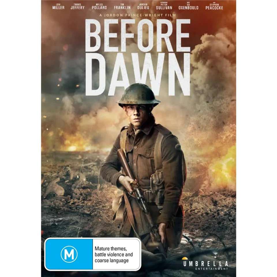 BRAND NEW Before Dawn (DVD, 2024) R4 War Movie ANZAC - image 1 of 1