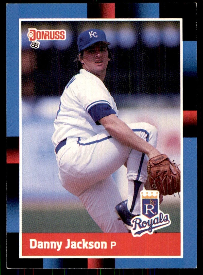 1988 Donruss Danny Jackson Kansas City Royals #132 - Image 1 of 2