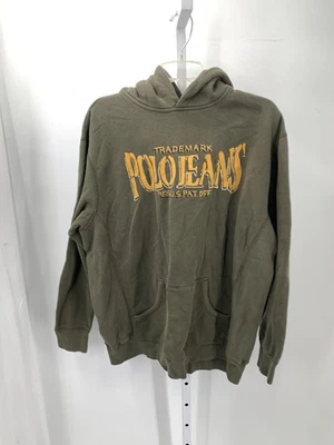 TEJIDO CON CAPUCHA LOGO AMARILLO Foto 1 de 2