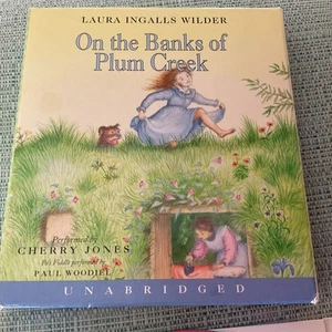 Audio Set 6 CD’s ON THE BANKS OF PLUM CREEK LITTLE HOUSE ON THE PRAIRIE - Picture 1 of 6