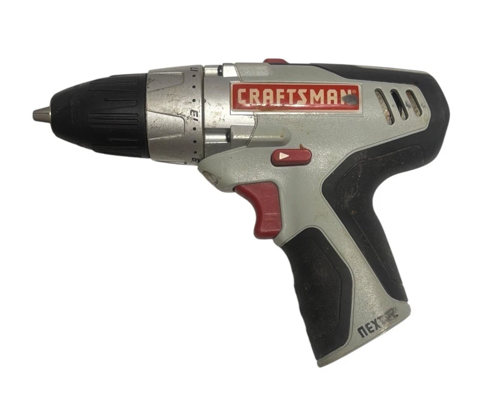 Craftsman Nextec 12V 3/8" (10mm) Drill/Driver Model 320.1430 Tool Only Tested - Image 1 of 4