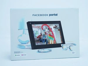 Portal Black 10" from Facebook. Smart, Hands-Free Video Calling with Alexa Built - Bild 1 von 3