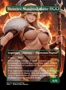 Vorinclex, Monstrous Raider - MTG Anime Custom - Playtest - Picture 1 of 1