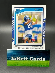 2024 Panini Donruss NFL - Rated Rookie Jordan Whittington #352 - Rams - Picture 1 of 2