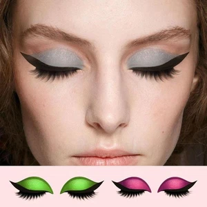 Lazy Eye Shadow Eyelash Patch,3 In1 Reusable Eye Makeup Stickers | Best - Picture 1 of 22