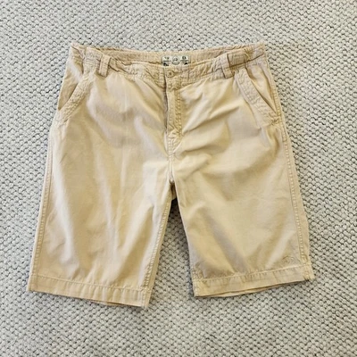 Buffalo David Bitton Mens Shorts Size 38 - 100% Cotton - Pockets - Beige - Image 1 of 4